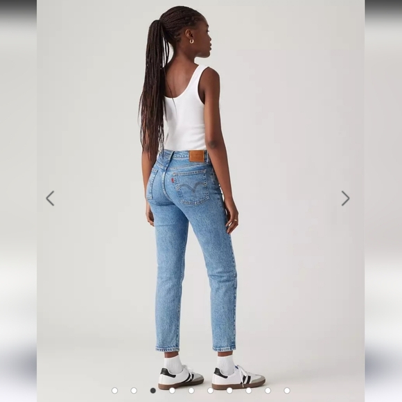 Levi's Wedgie Straight Fit Button Fly High Rise Women's Jeans Size 28 - Picture 12 of 12